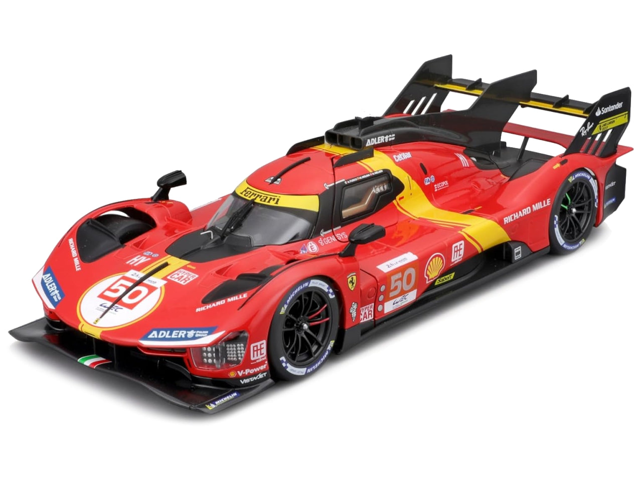 Modellino Ferrari 499p lmh n.50 2024 24h lemans champion scala 1:18 | Bburago