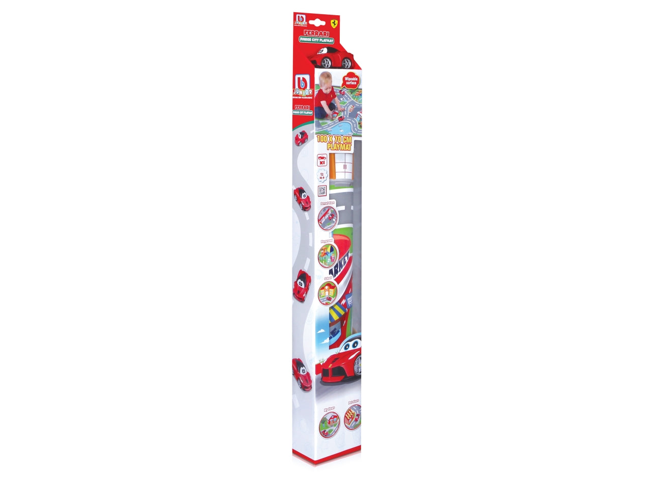 Bburago junior ferrari junior city playmat new pack