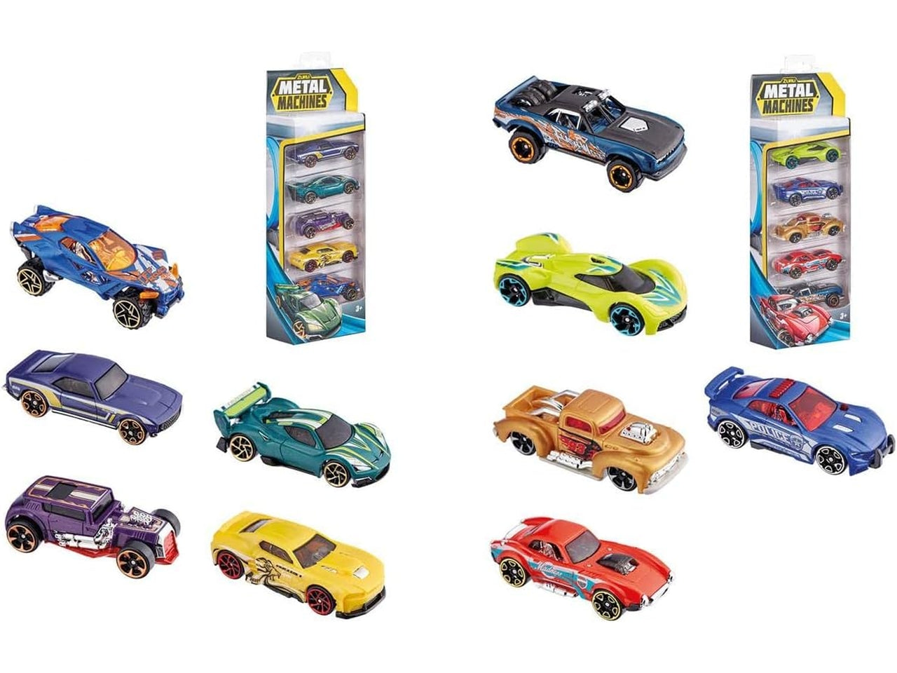 Metal machines pack 5 auto scala 1:64