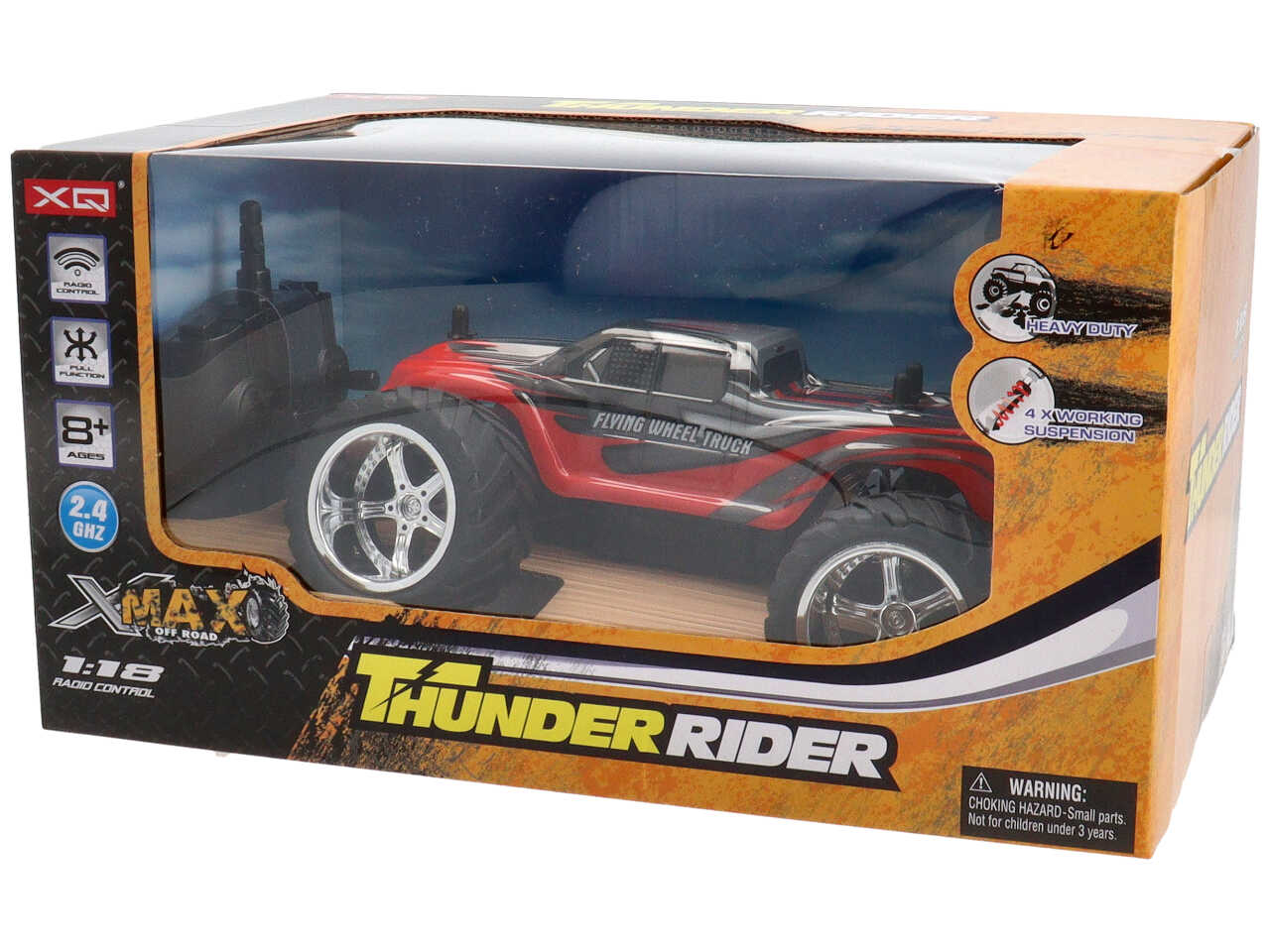 Auto radiocomandata thunder rider 1:18 off-road$