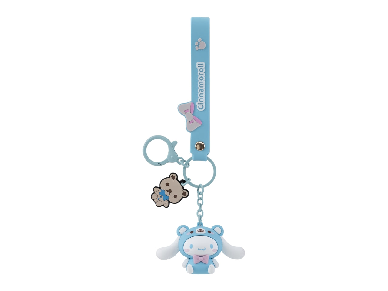 Yume hello kitty and friends keychain with hand strap animals series