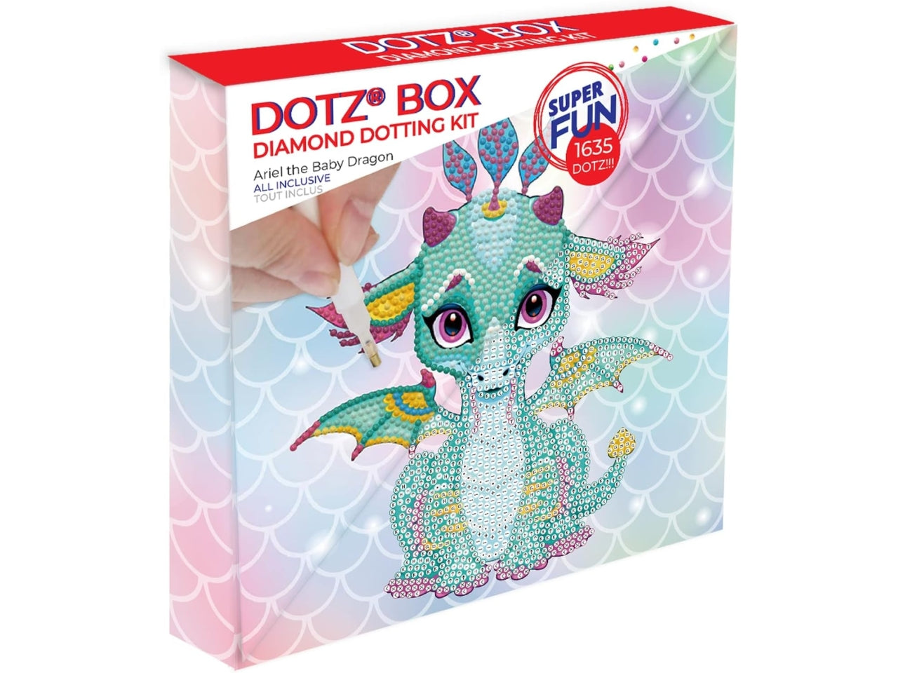 Diamond dotz box ariel baby dragon