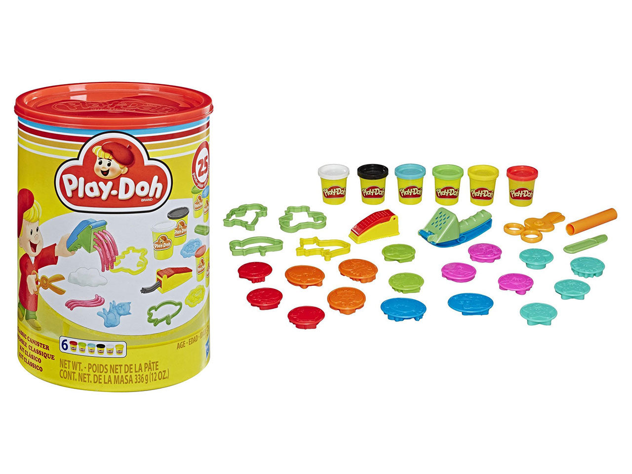 Play-doh classic canister
