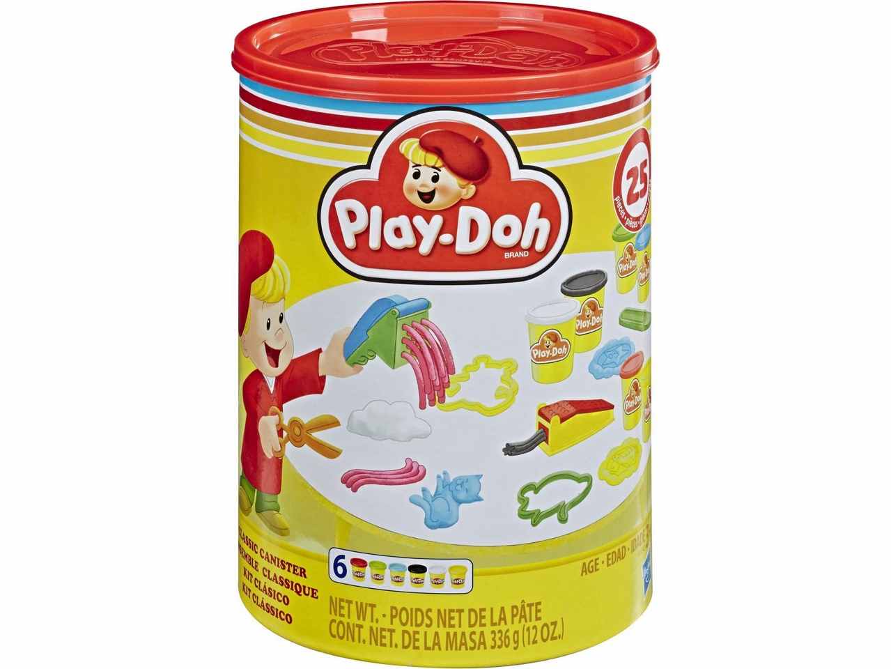 Play-doh classic canister