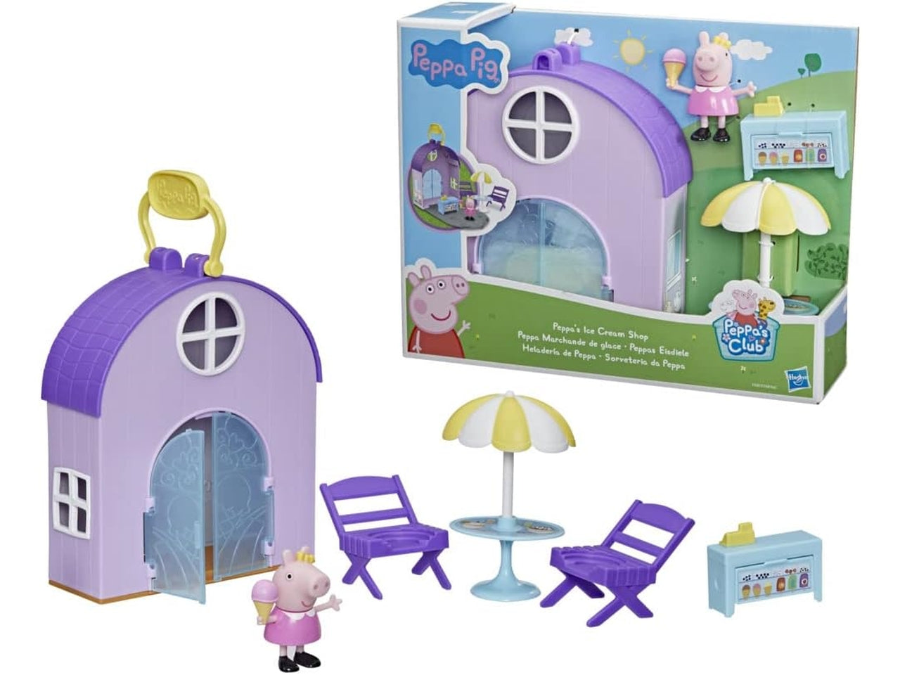 Peppa pig playset fold & go
