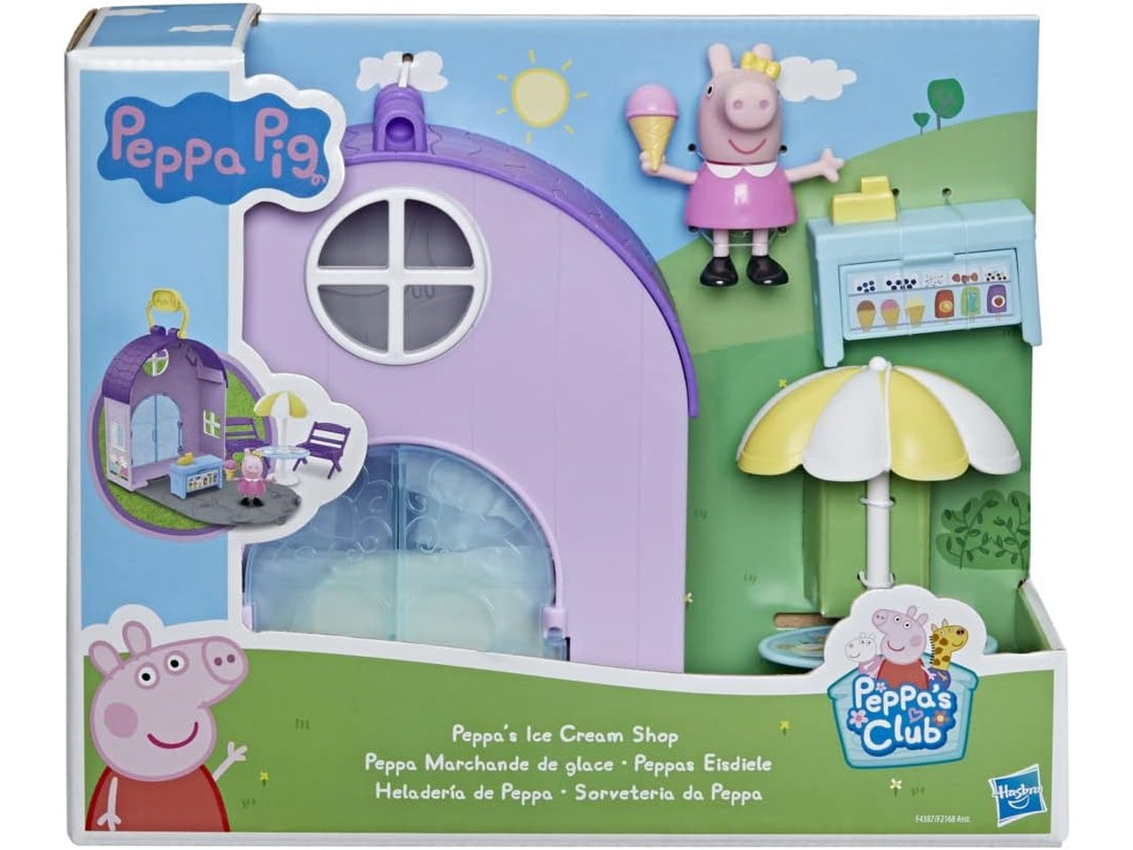 Peppa pig playset fold & go