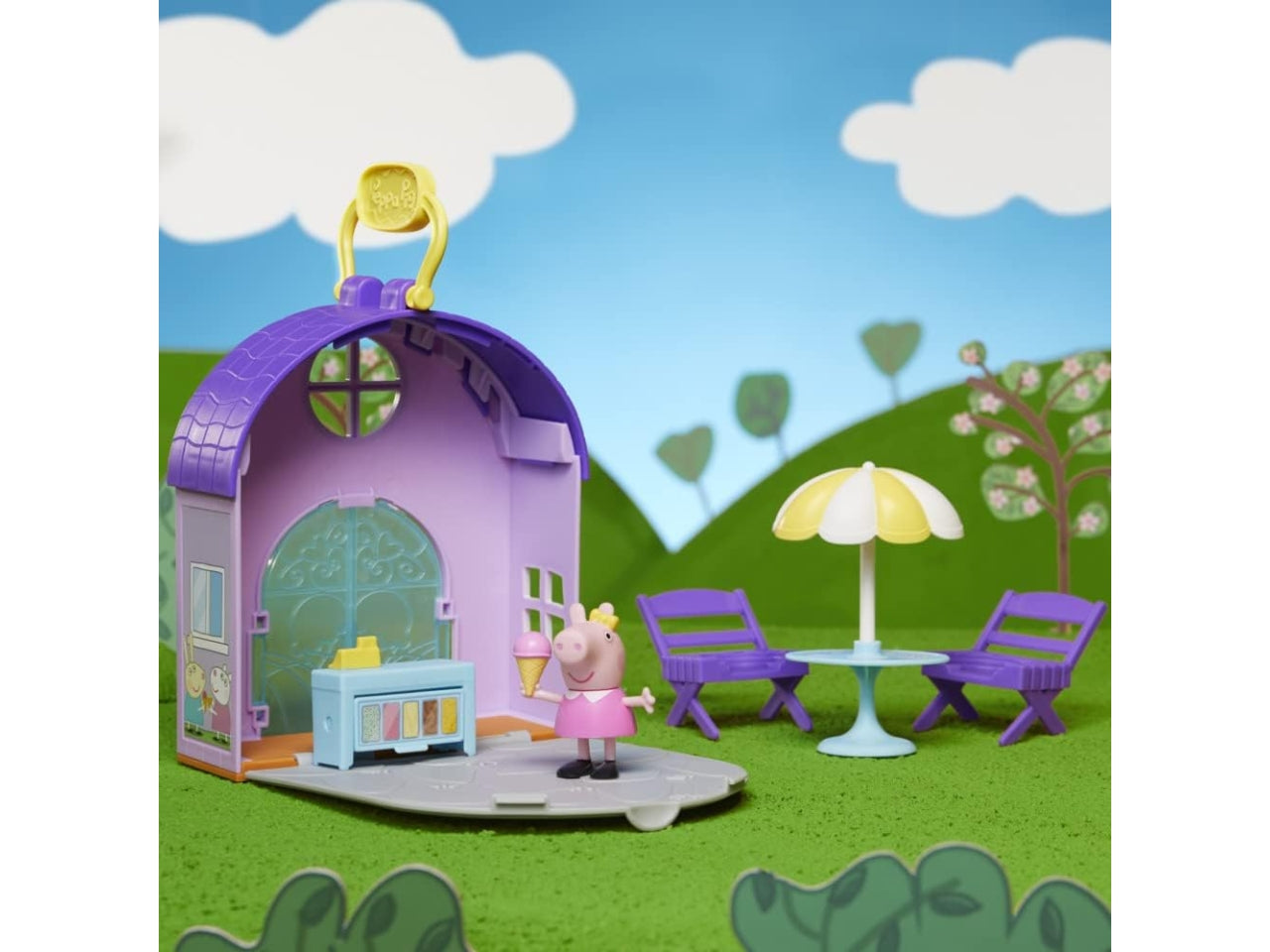 Peppa pig playset fold & go