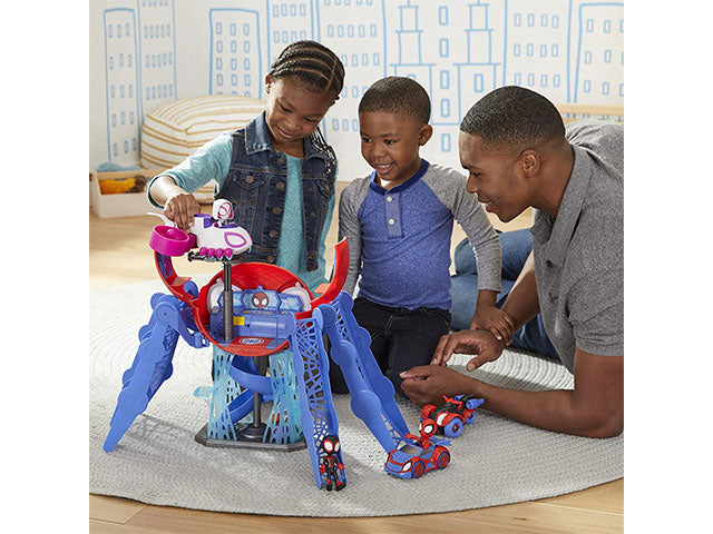Spidey webquarters playset f14615l0