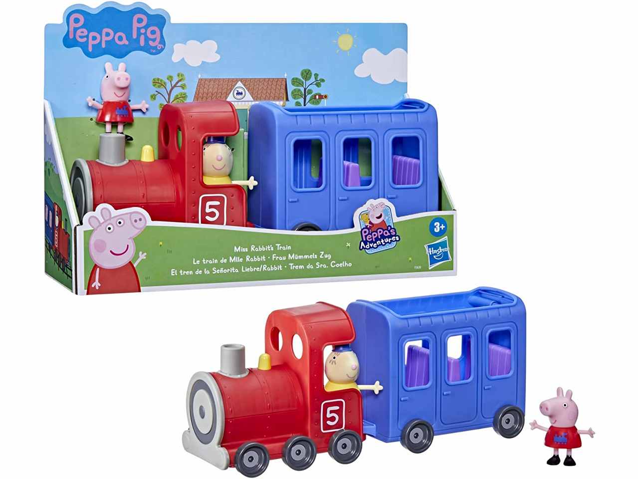 Peppa pig il treno della signorina rabbit$