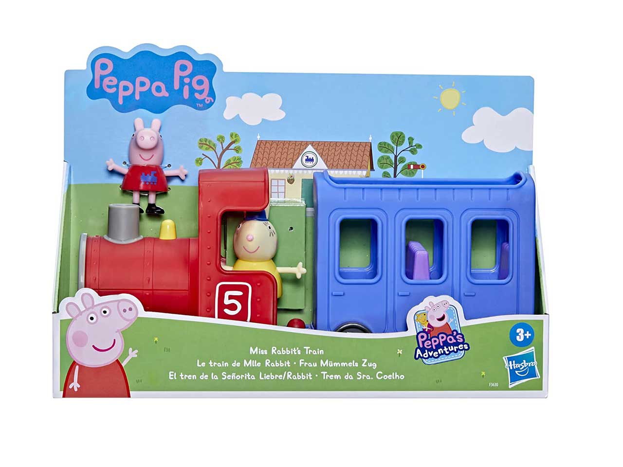 Peppa pig il treno della signorina rabbit$