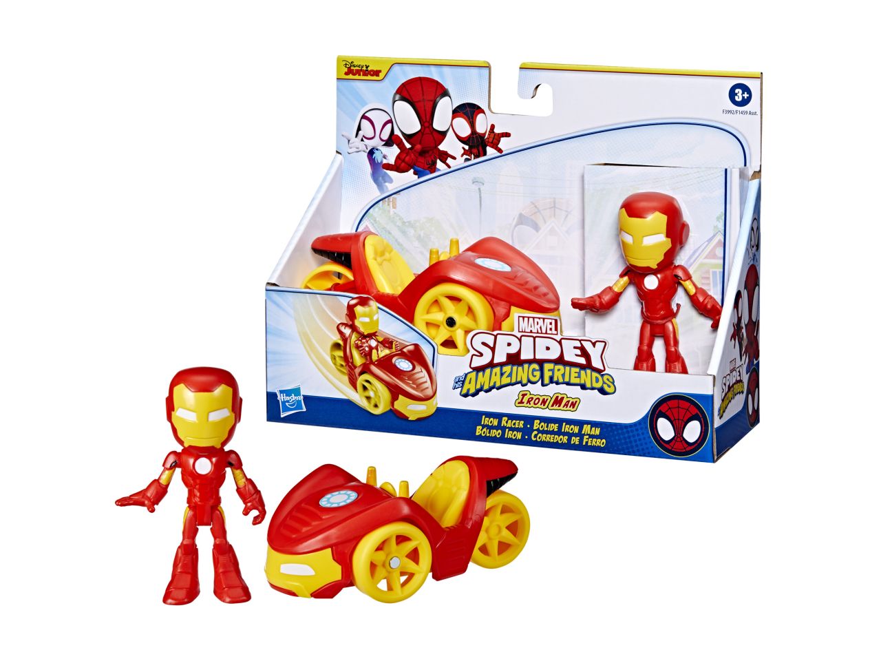 Spidey veicolo e personaggio iron man