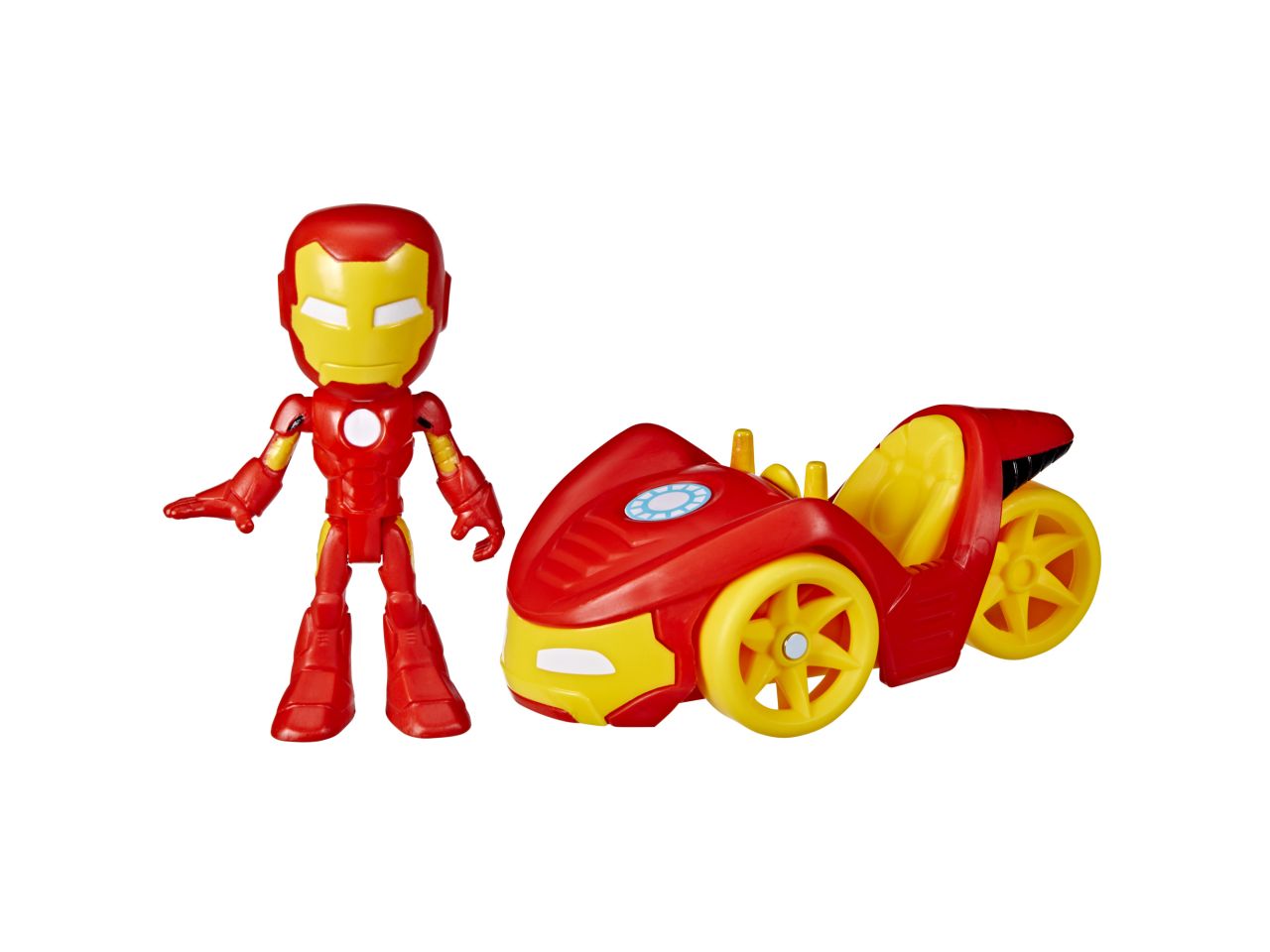Spidey veicolo e personaggio iron man