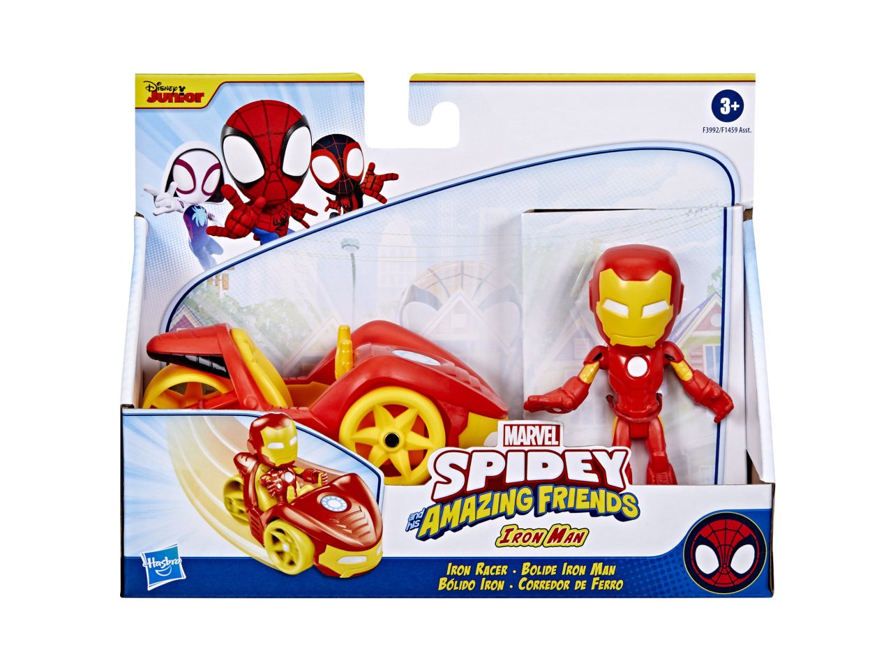 Spidey veicolo e personaggio iron man