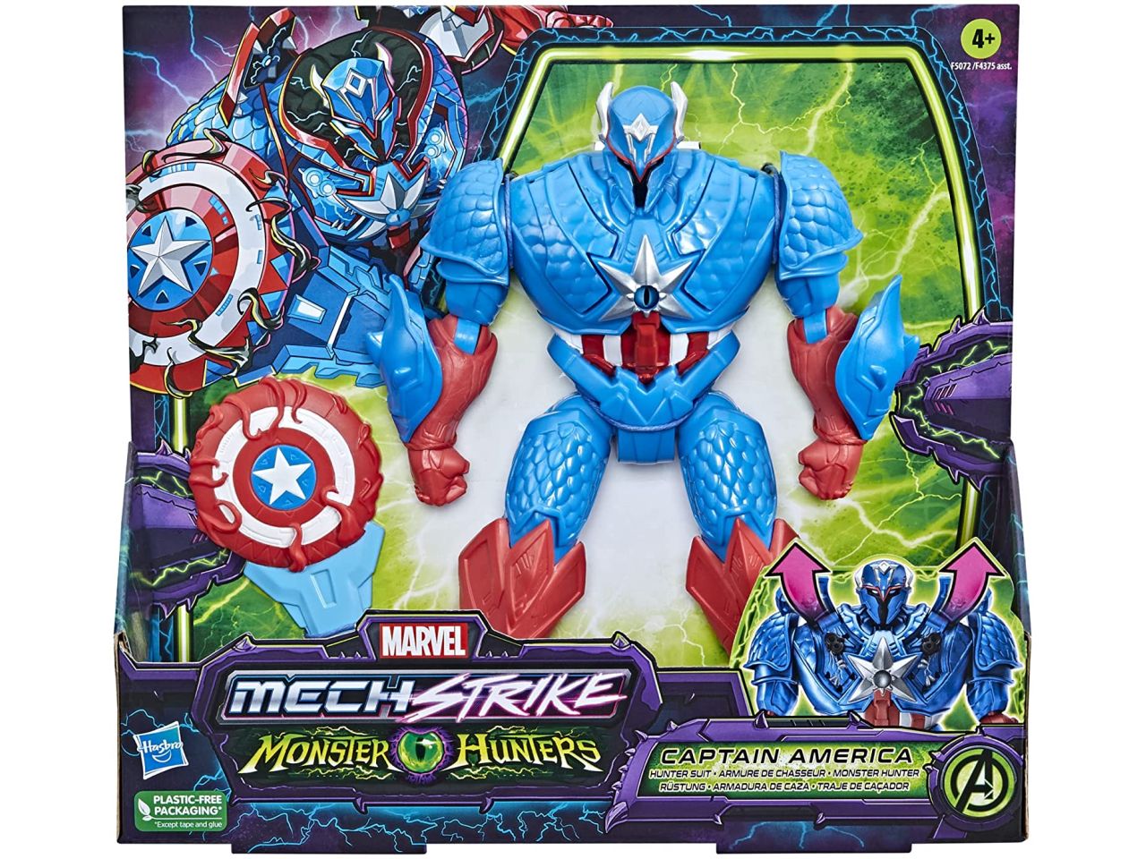 Marvel monster hunter cap suit