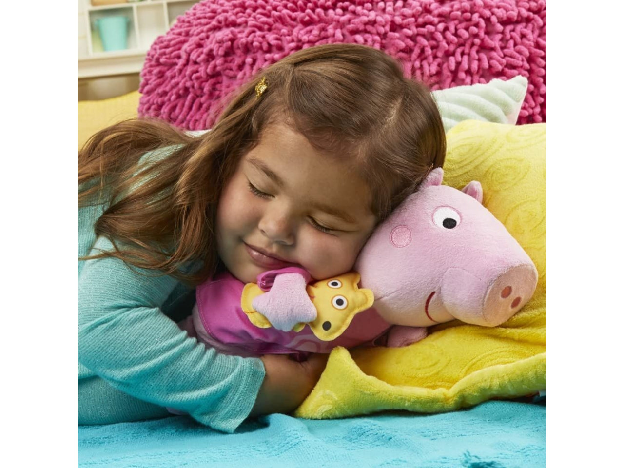 Peluche Lullabies musicale Peppa Pig per bambini dai 18 mesi+, Hasbro