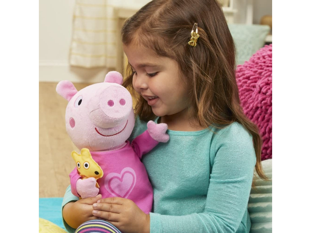 Peluche Lullabies musicale Peppa Pig per bambini dai 18 mesi+, Hasbro