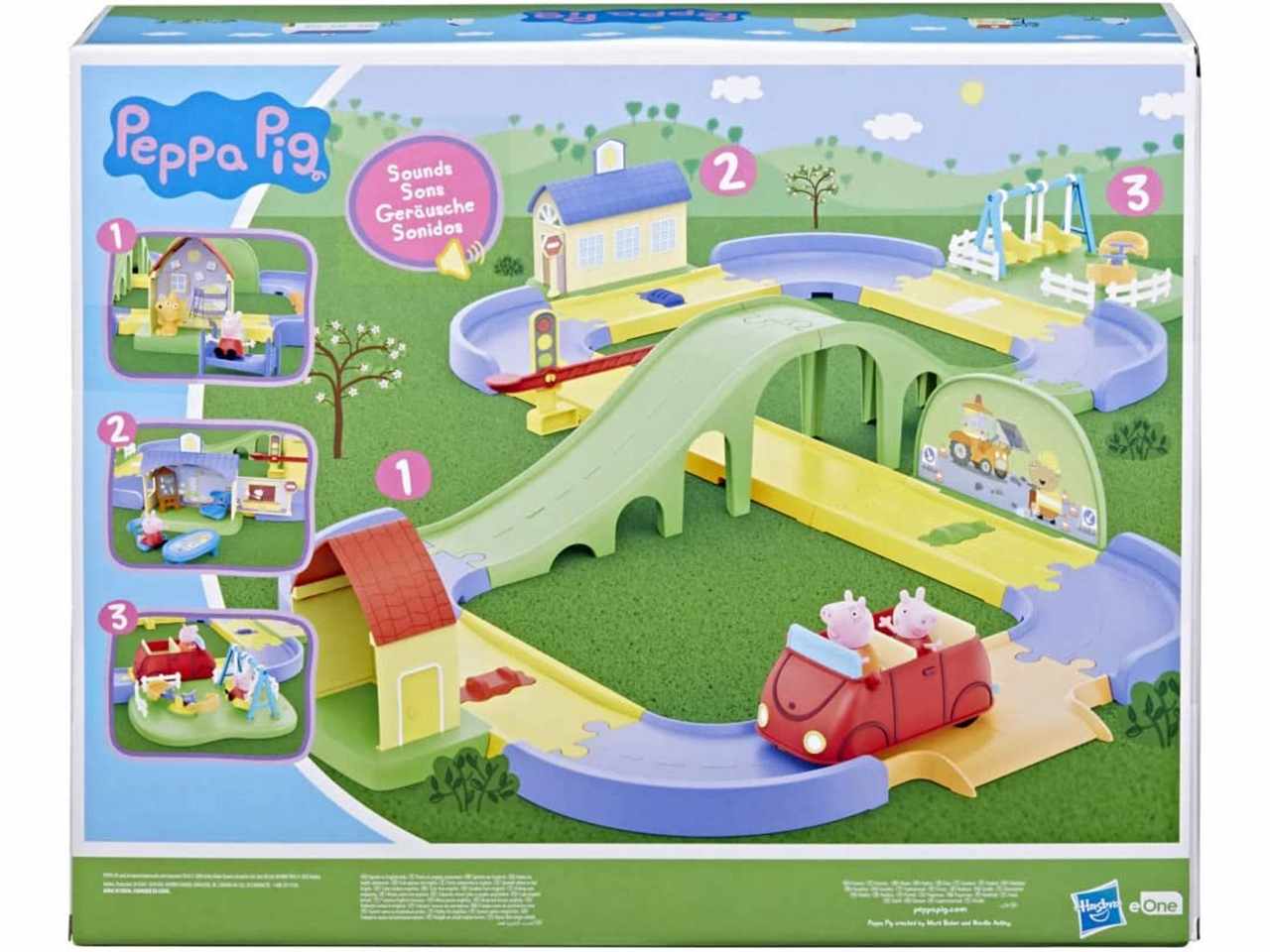 Peppa pig la pista town f48225l0$
