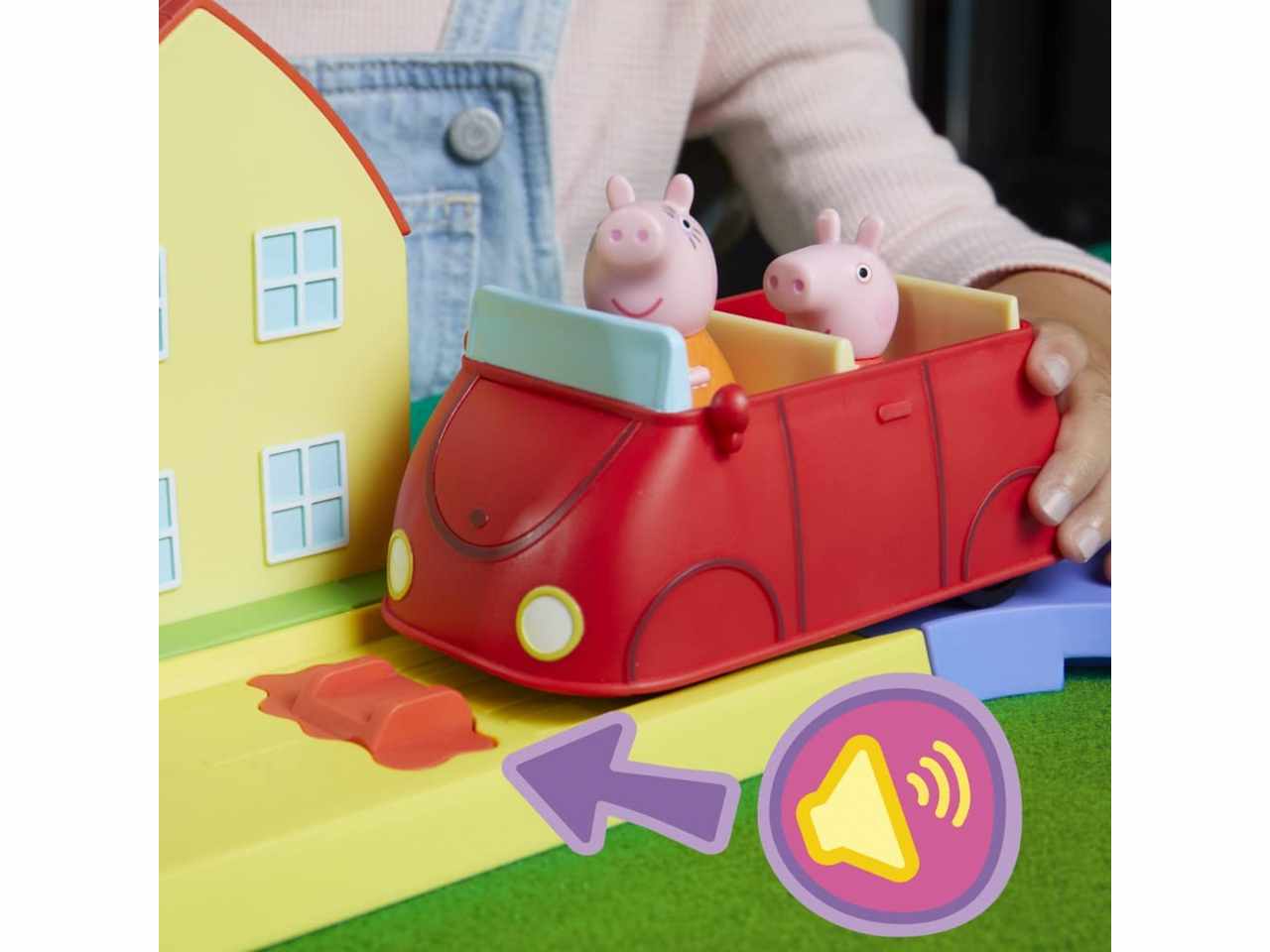 Peppa pig la pista town f48225l0$