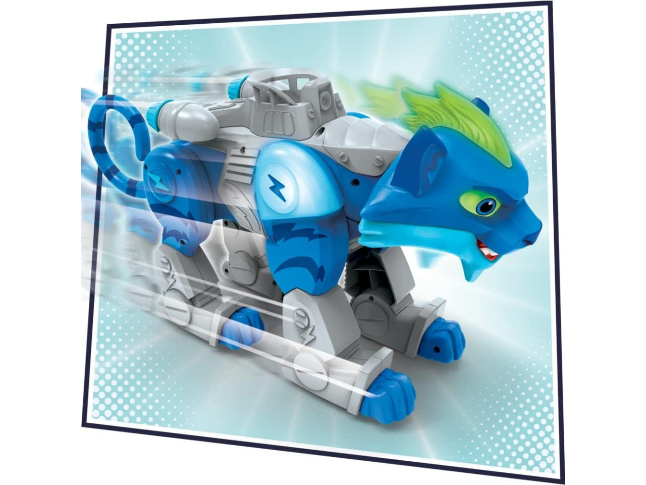 Pj Masks gatto robot più personaggio, con oltre 20 luci e suoni, per bambini da 3+ anni