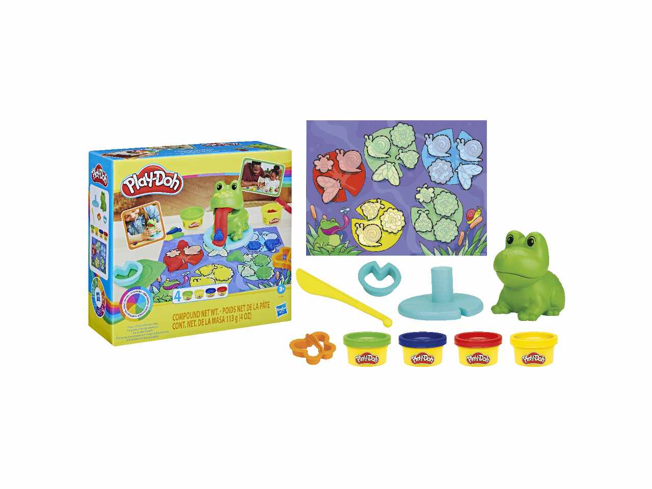 Playdoh la mia prima rana a colori