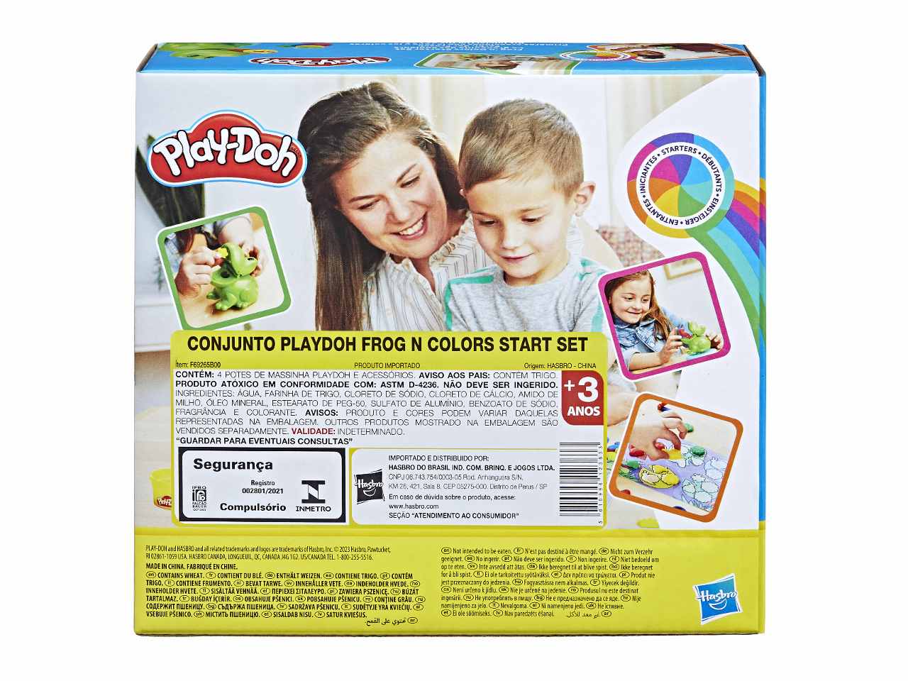 Playdoh la mia prima rana a colori