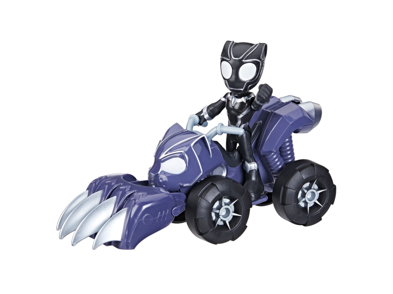 Spidey veicolo con personaggio e accessori - black panther