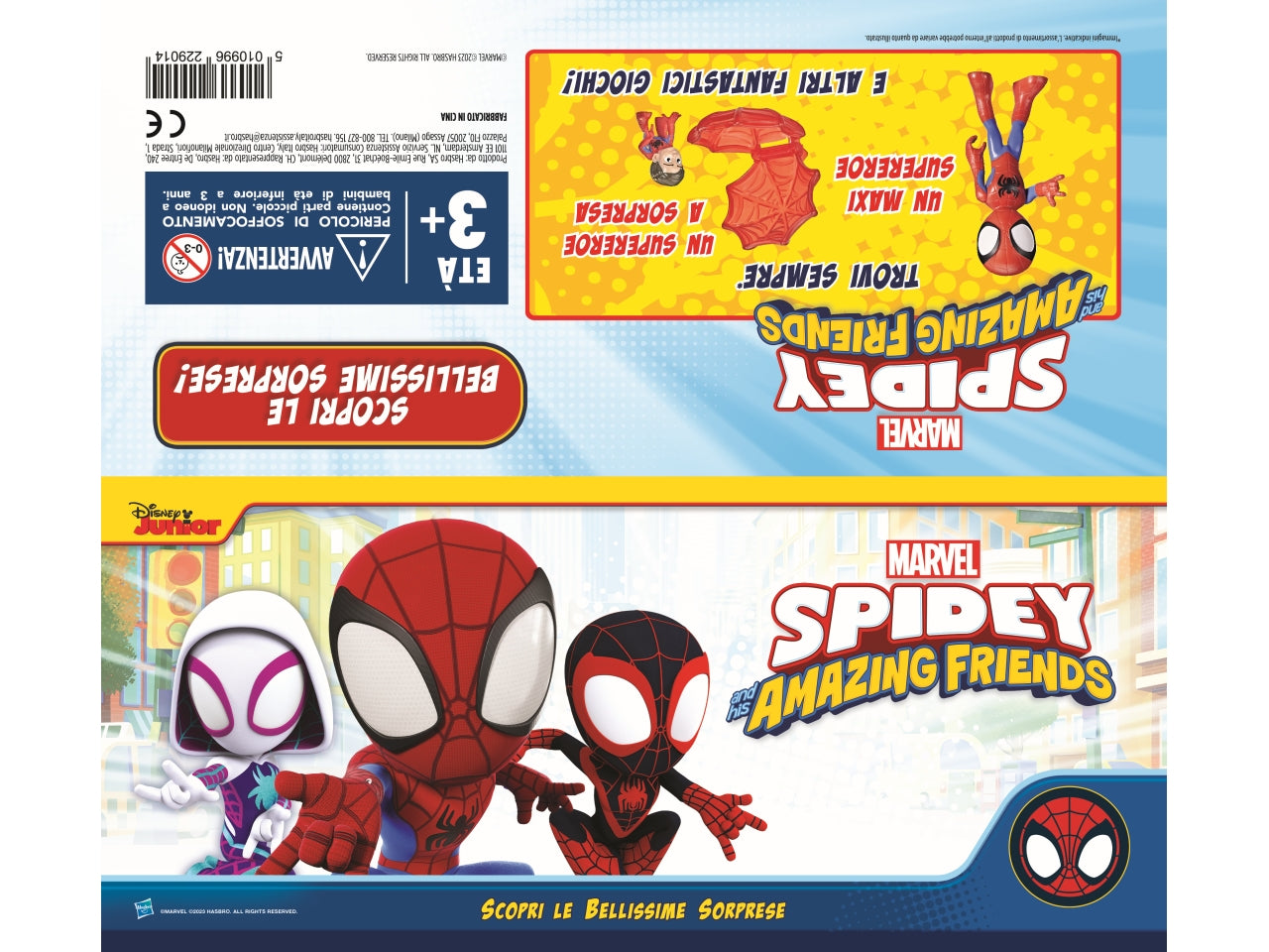 Hasbro calza spidey $