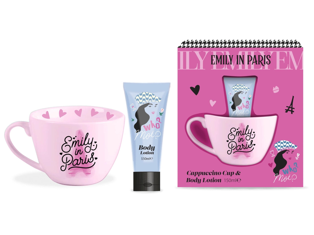 Emily cappuccino tazza + body lotion 150ml