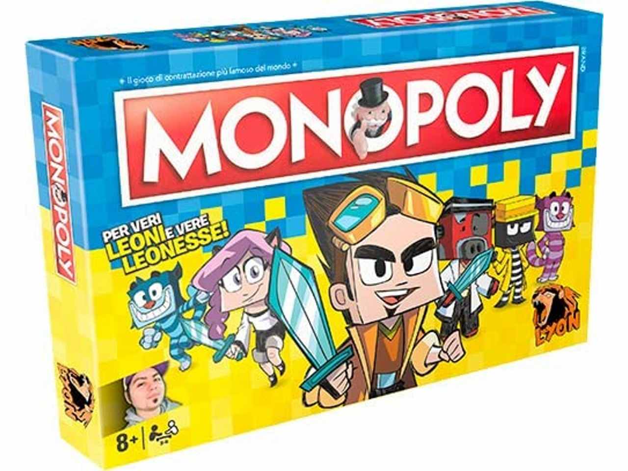 Lyon Gamer Monopoly gioco da tavolo per bambini - Game Vision