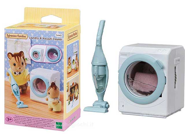 Sylvanian families lavanderia e aspirap.5445