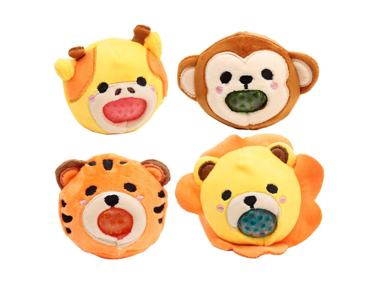 Antistress di peluche a forma di animali con slime