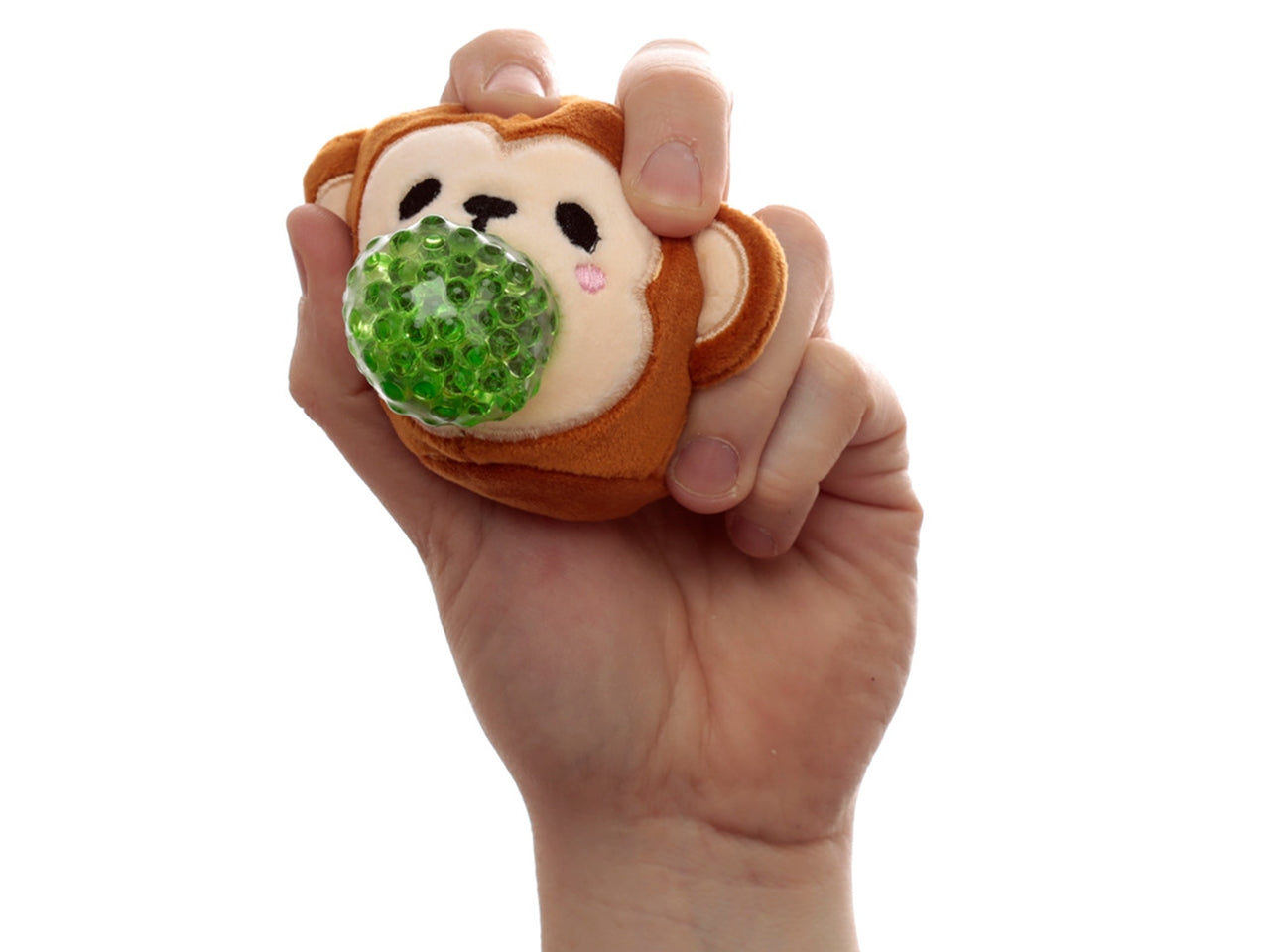 Antistress di peluche a forma di animali con slime