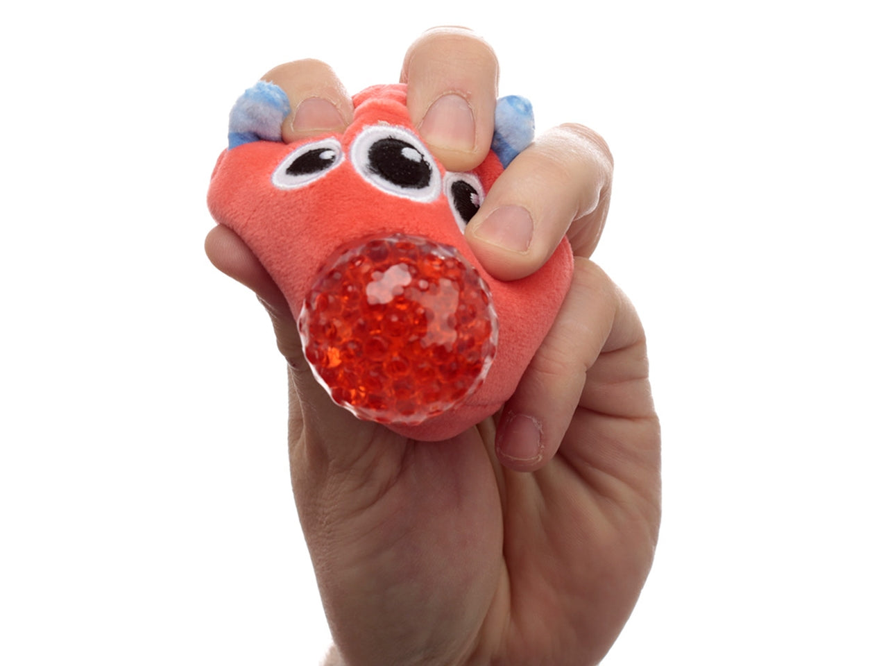 Antistress di peluche a forma di mostri con slime
