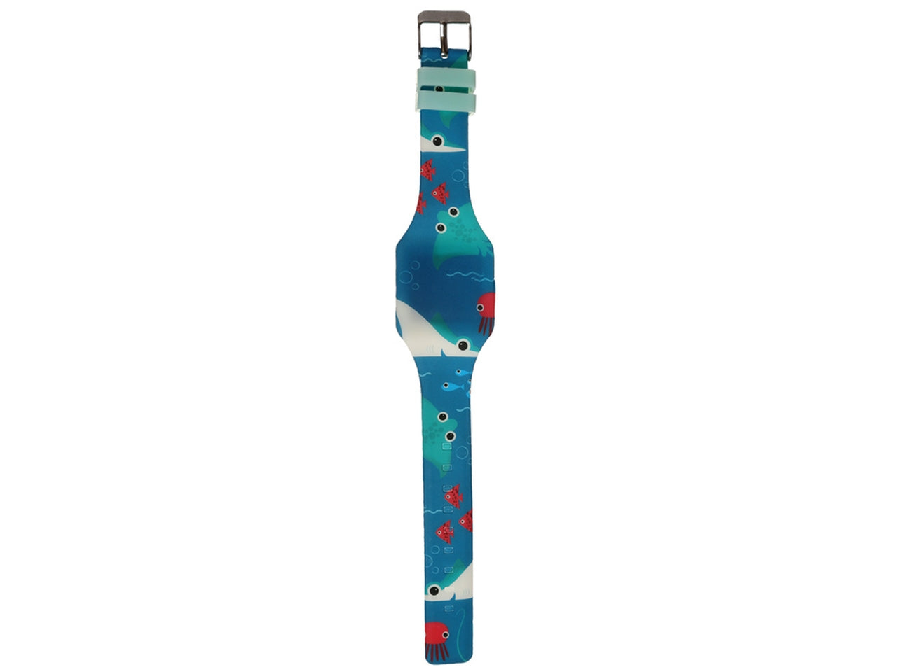Orologio da polso in silicone con immagini di animali marini