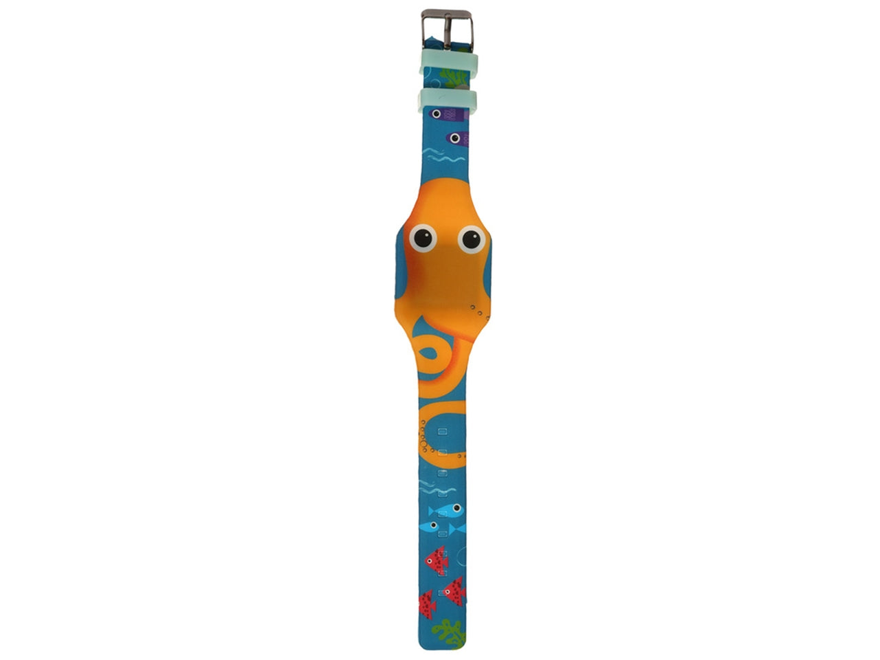 Orologio da polso in silicone con immagini di animali marini