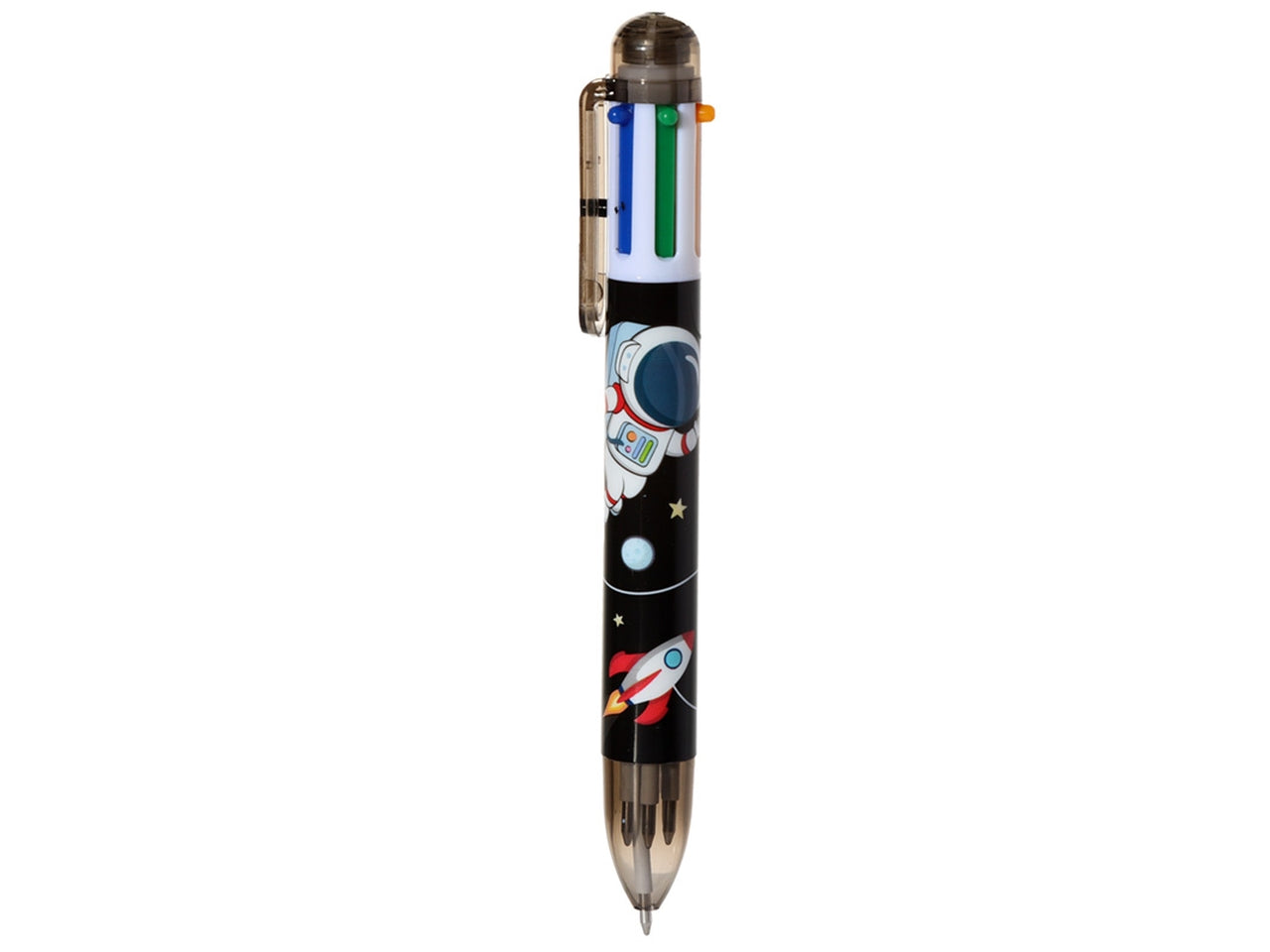 Penna multicolore a 6 colori hello space