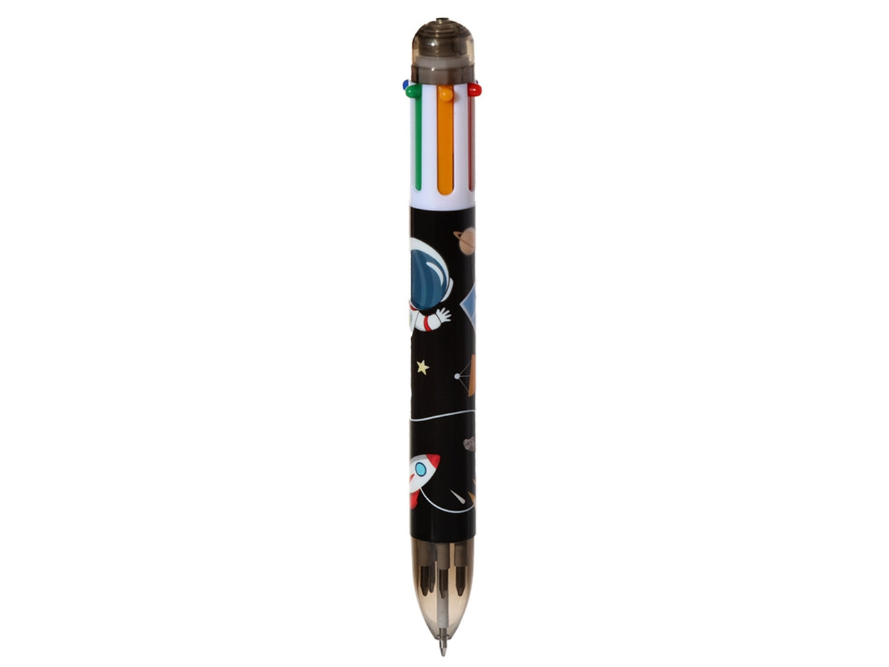 Penna multicolore a 6 colori hello space