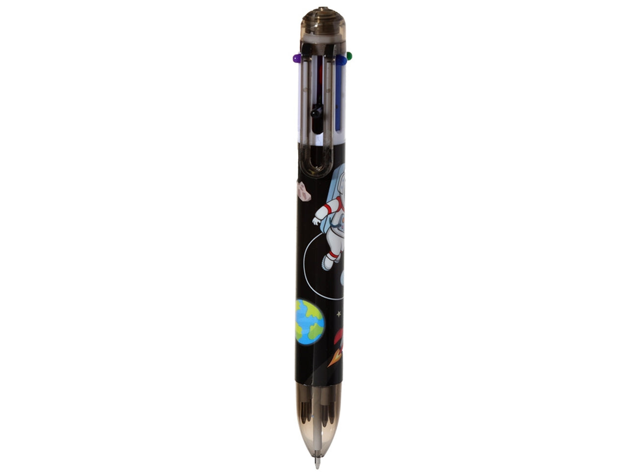 Penna multicolore a 6 colori hello space