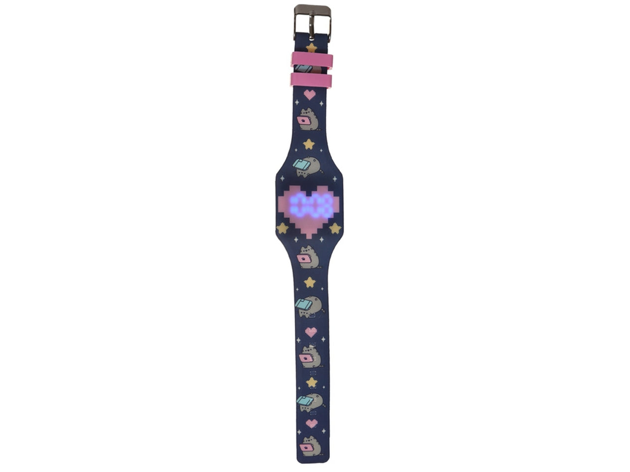 Orologio da polso in silicone con immagini di pusheen il gatto