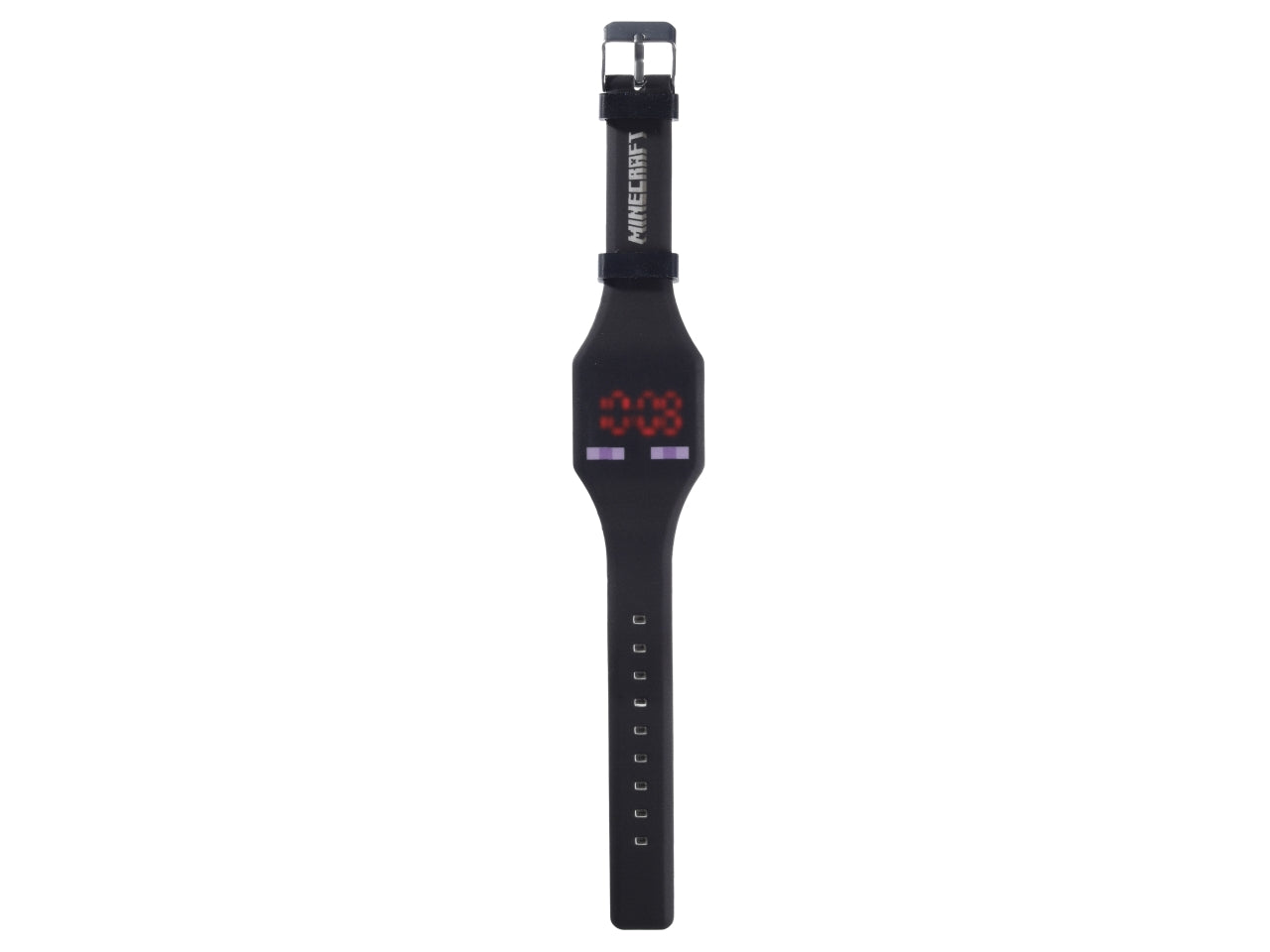 Orologio da polso in silicone con volti di minecraft