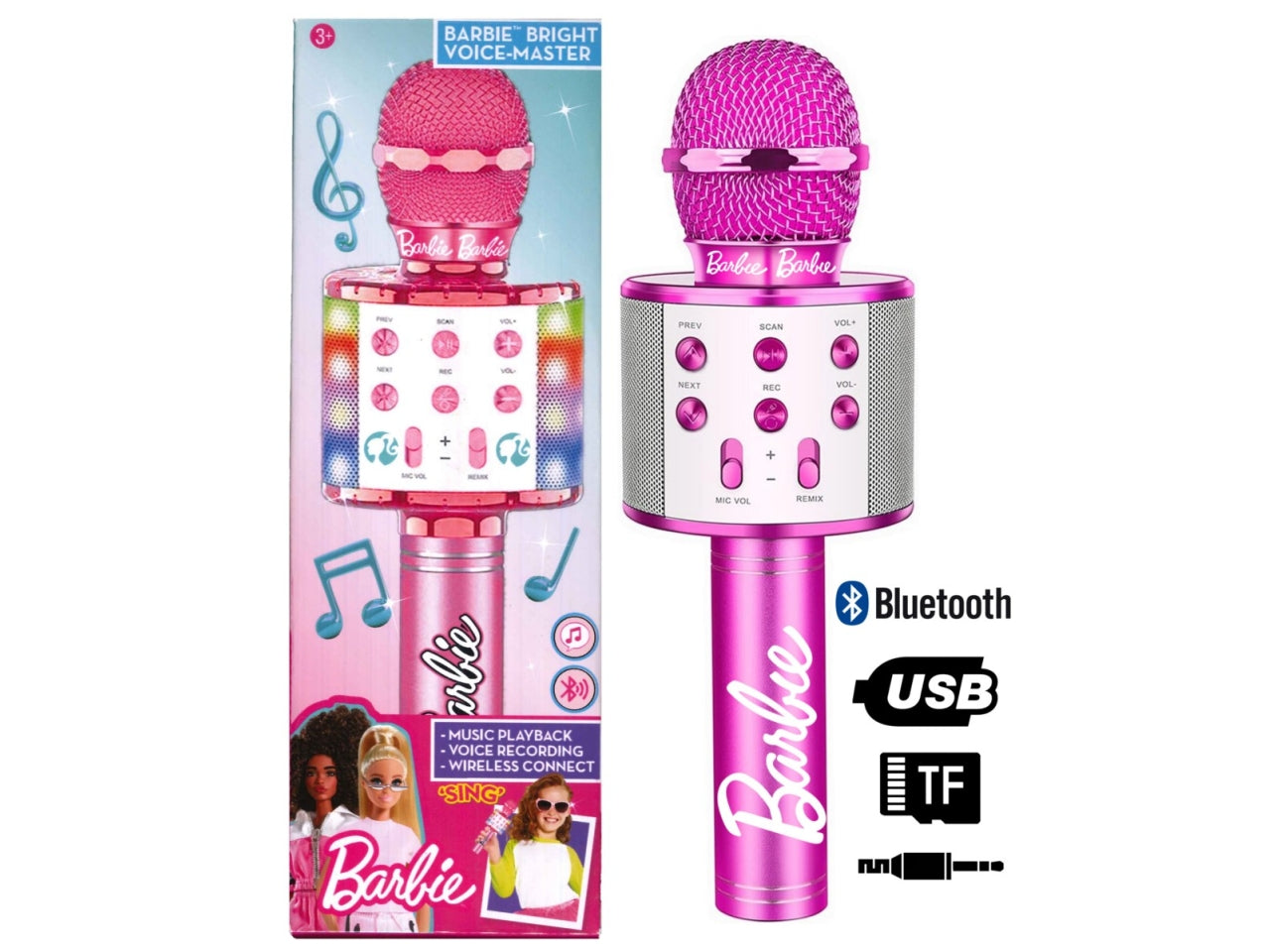 Barbie microfono bluethoot usb