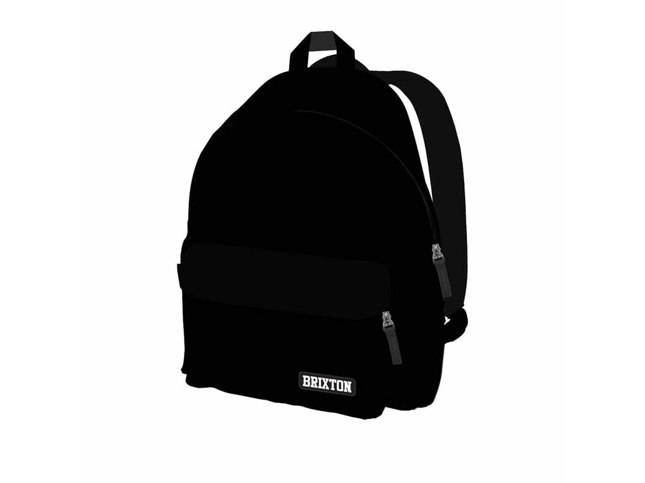 Zaino americano in poliestere nero a 2 scomparti 41x30x17 cm - Dimagraf