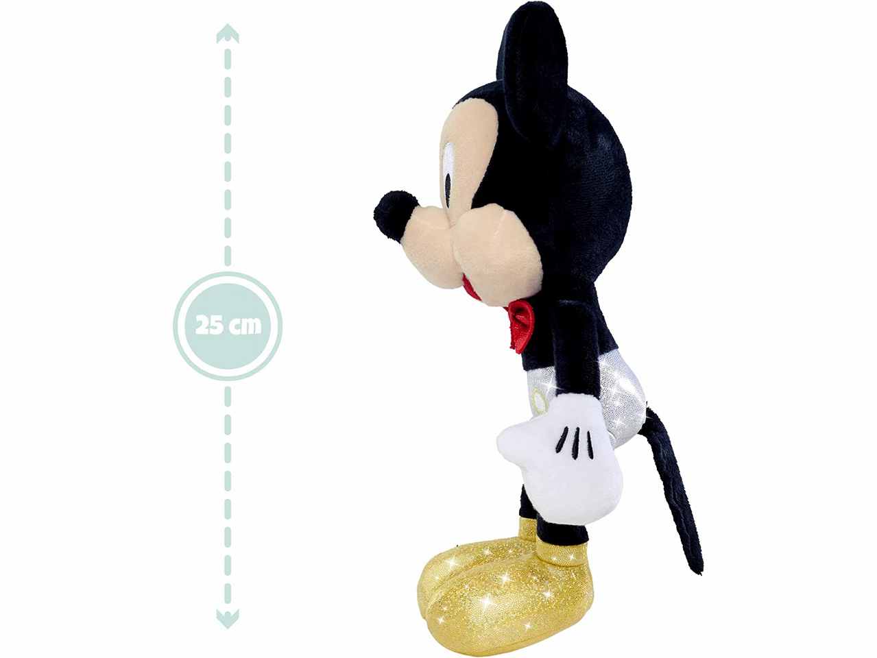 Peluche disney di topolino sparkly 25cm