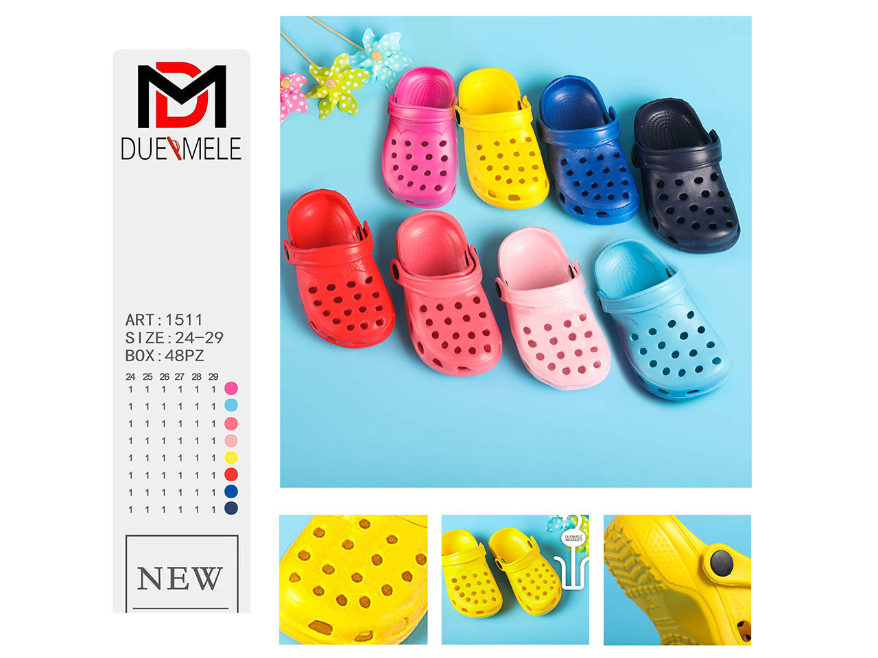 Ciabatta mare bambino taglia 24-29