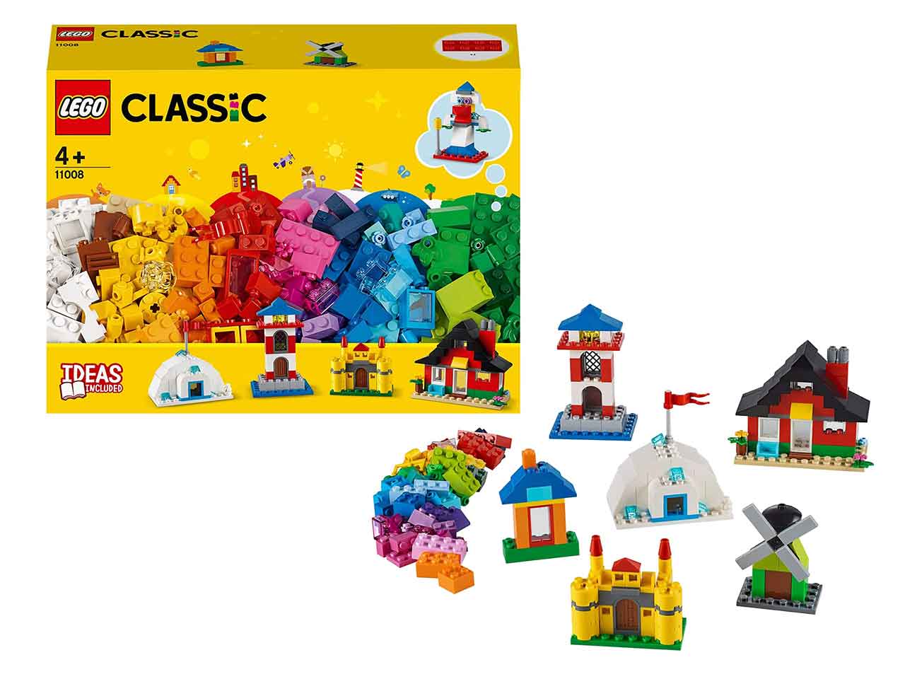 Lego classic mattoncini e case 11008