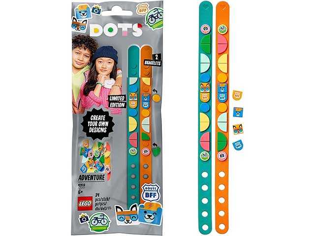 Lego dots braccialetti adventure 41918$