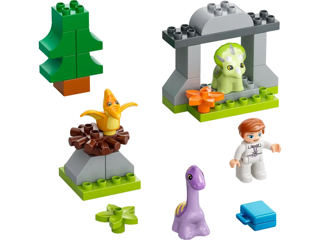 Lego lasilo nido dei dinosauri.