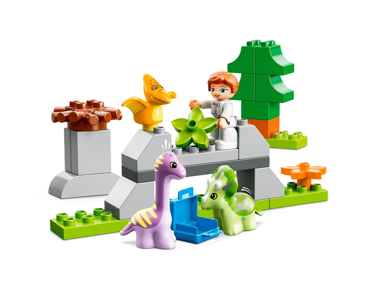 Lego lasilo nido dei dinosauri.