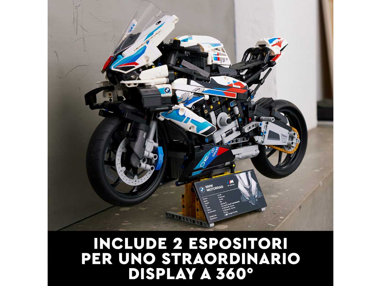 Lego bmw m 1000 rr. tipo di prodotto: