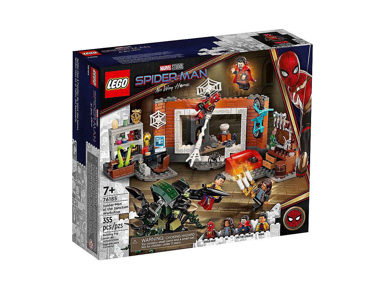 Lego marvel spiderman al laboratorio sanctum 76185